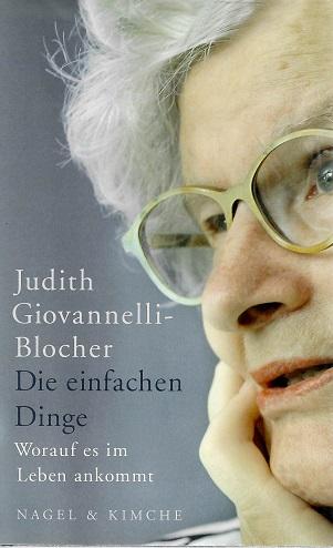 Giovannelli-Blocher, Die einfachen Dinge.