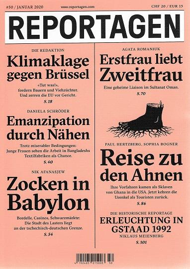 Puntas Bernet, Reportagen.