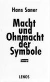 Saner, Macht und Ohnmacht der Symbole