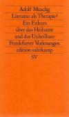 Muschg, Literatur als Therapie.